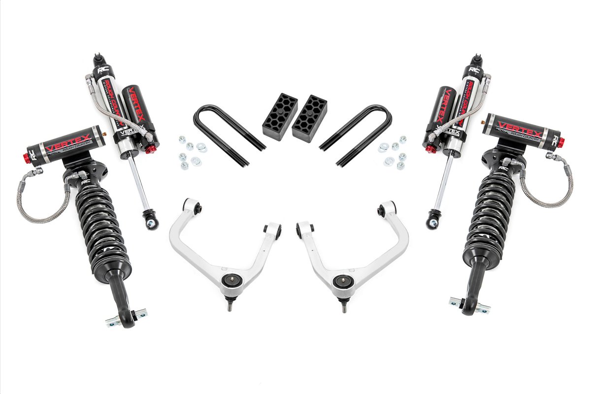 Chevrolet Silverado 1500 Suspension Lift Kit - Rear - Rough Country - Vertex | Rear Mono Leaf - '22-'24
